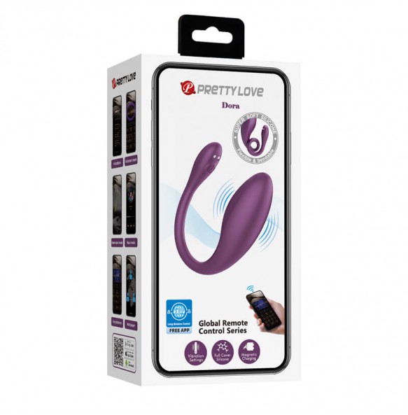 Pretty Love - Dora Invisible Wearable Vibrators (Smart APP Model - Chargeable) Pretty Love - Dora Invisible Wearable Vibrators (Smart APP Model - Chargeable)